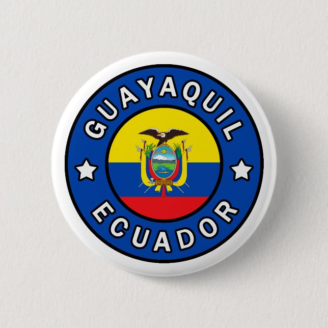 Guayaquil Ecuador Button (Vorderseite)