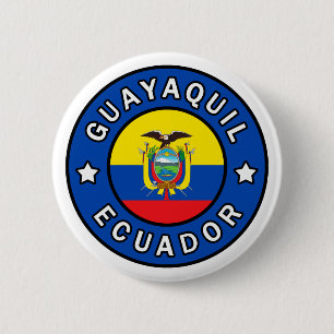 Guayaquil Ecuador Button
