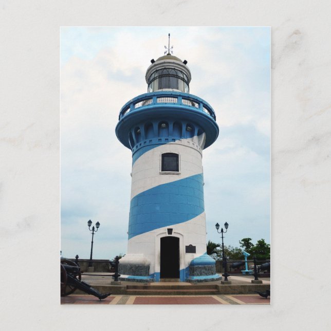 Guayaquil, Ecuador, Leuchtturm Postkarte (Vorderseite)