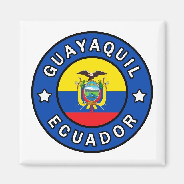 Guayaquil Ecuador Magnet (Vorne)