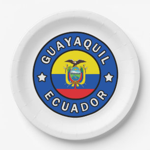 Guayaquil Ecuador Pappteller