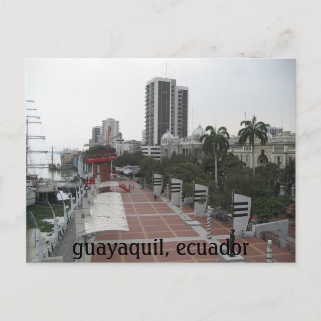Guayaquil, Ecuador Postkarte (Vorderseite)