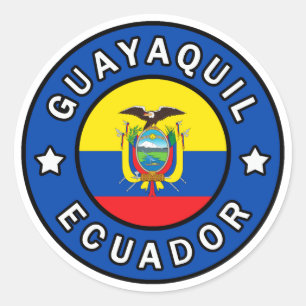 Guayaquil Ecuador Runder Aufkleber