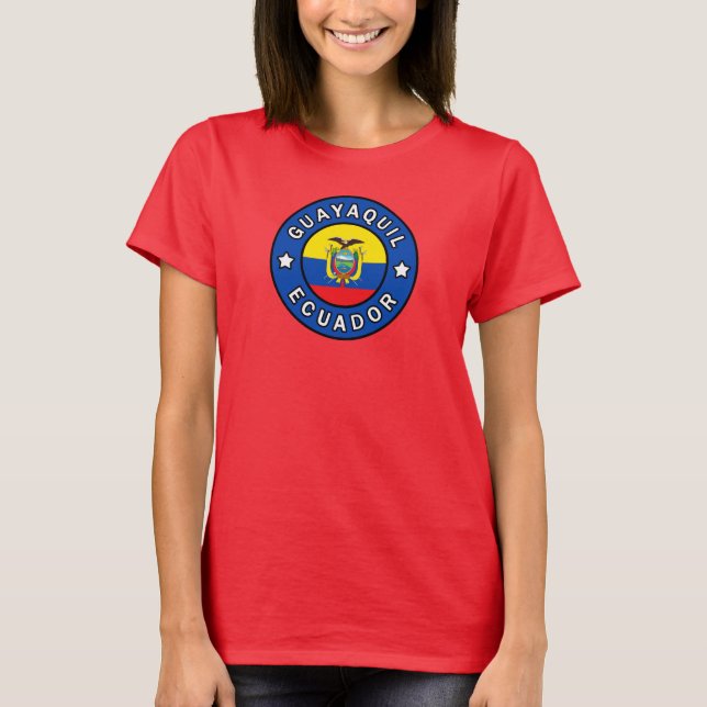 Guayaquil Ecuador T-Shirt (Vorderseite)