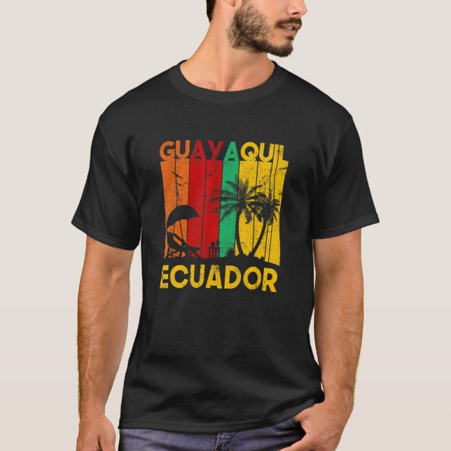 Guayaquil ecuadorianischer Ekuador 1 T-Shirt (Vorderseite)