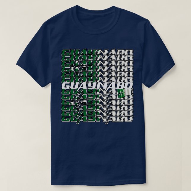 Guaynabo Cascade-Text 3 T-Shirt (Design vorne)