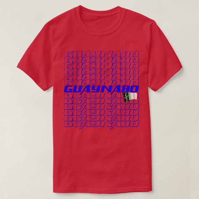 Guaynabo Cascade-Text T-Shirt (Design vorne)