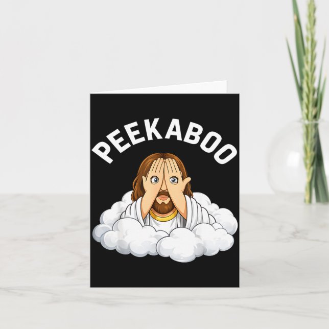 Guckguck Jesus  Karte (Vorderseite)
