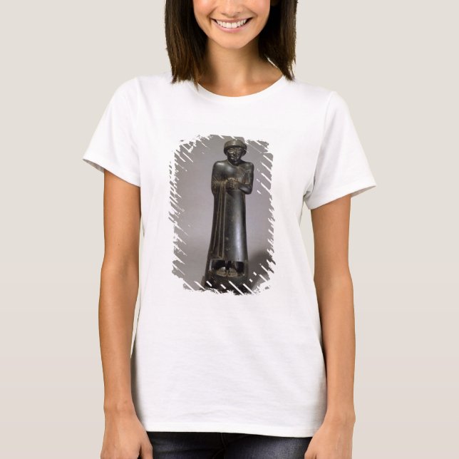 Gudea-Statue, Prinz von Lagash, Neo-Sumerian, f T-Shirt (Vorderseite)