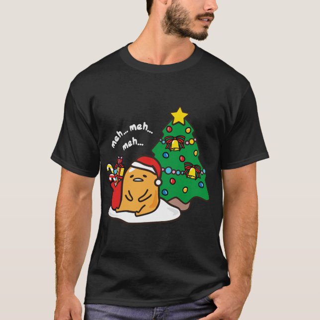 Gudetama Christmas Tree Hoodie Sweatshirt T-Shirt (Vorderseite)