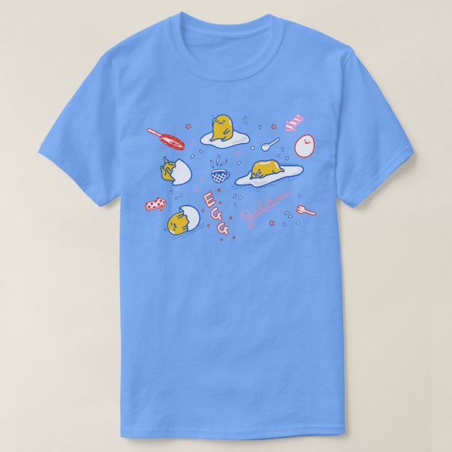 Gudetama Doodle TShirt (Design vorne)