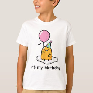 Gudetama "Es ist mein Geburtstag" T-Shirt