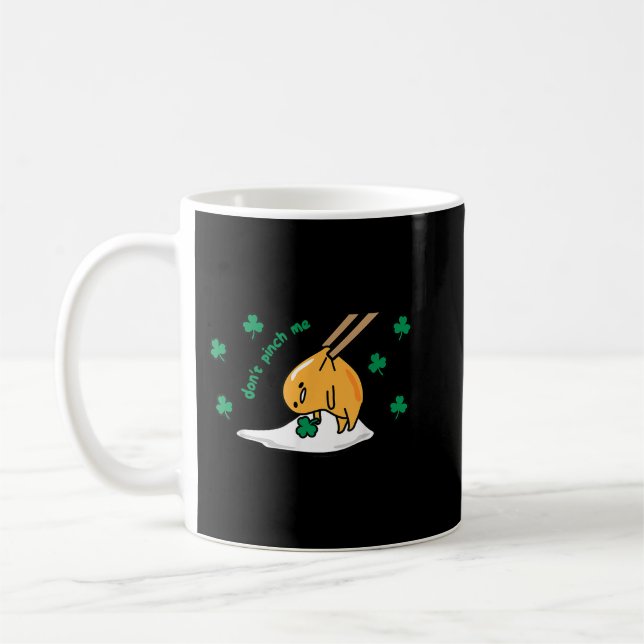 Gudetama Prise Me Saint Patrick's Day Kaffeetasse (Links)