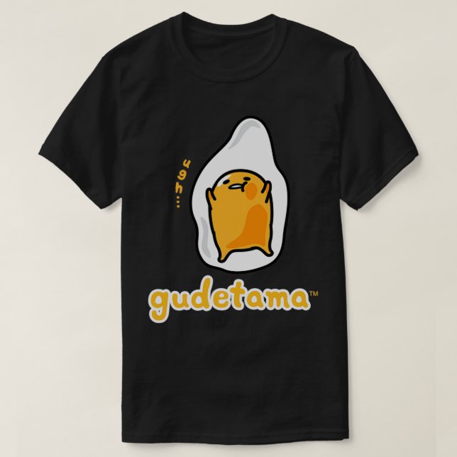Gudetama-Zeichen Vordere und Rückseite Pullover  (Design vorne)