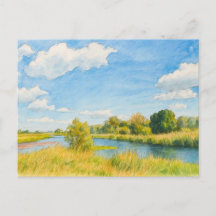 Guelpe Havel View Aquarell hat Stil