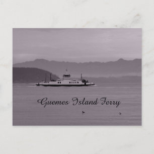 Guemes Island Ferry Postkarte