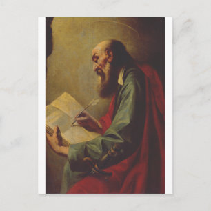 Guercino Heiliger Paulus der Apostel Fine Art Postkarte