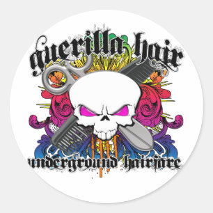 Guerilla Hair Stickers