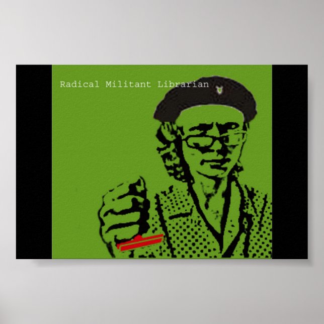 Guerilla Librarian Poster (Vorne)