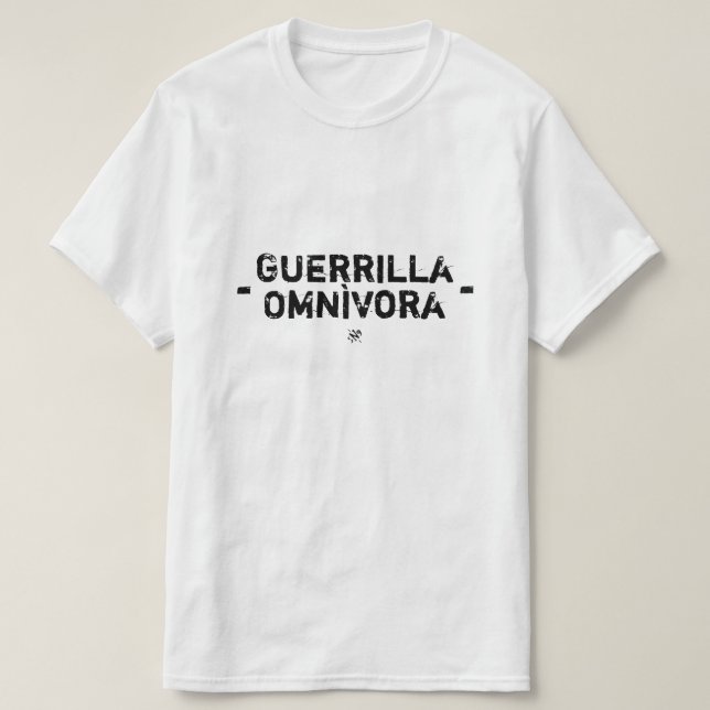Guerilla Omnìvora T-Shirt (Design vorne)