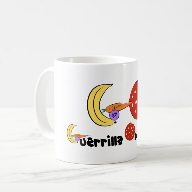 Guerilla Omnìvora Tasse (Vorderseite Links)