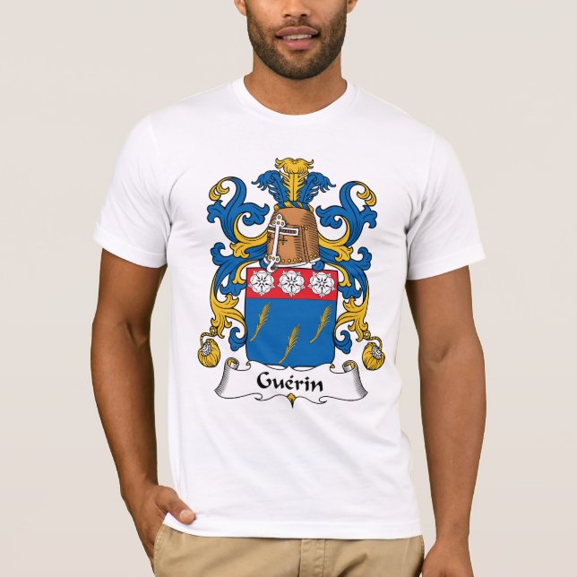Guerin Familienwappen T-Shirt (Vorderseite)