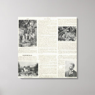 Guerneville, Kalifornien Leinwanddruck