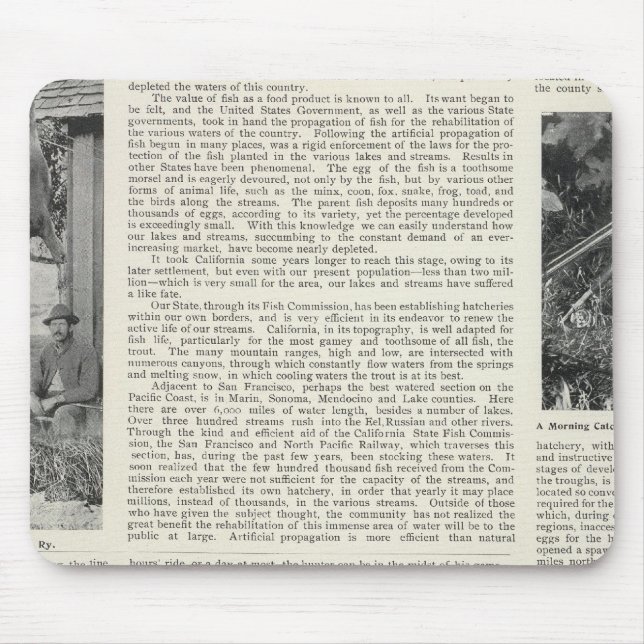 Guerneville, Kalifornien Mousepad (Vorne)