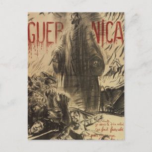 Guernica (1938)_Propaganda Poster Postkarte