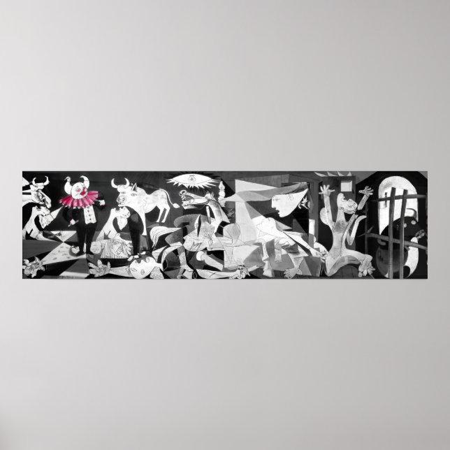 Guernica, außer ein Clown Poster (Vorne)
