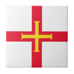 Guernsey Flag Fliese
