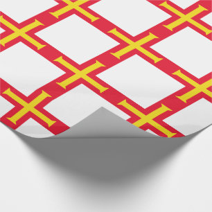 Guernsey Flag Geschenkpapier