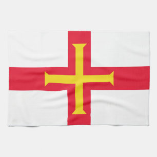 Guernsey Flag Geschirrtuch