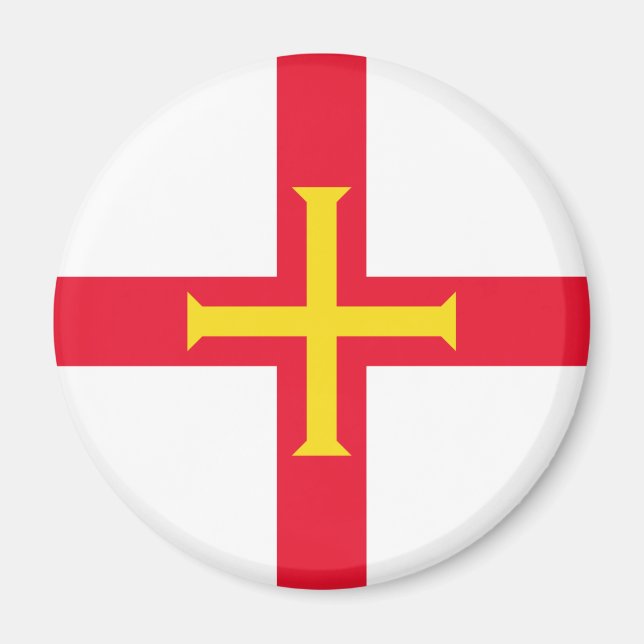 Guernsey Flag Magnet (Vorne)