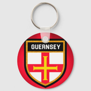 Guernsey Flag Schlüsselanhänger