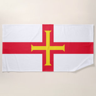 Guernsey Flag Strandtuch