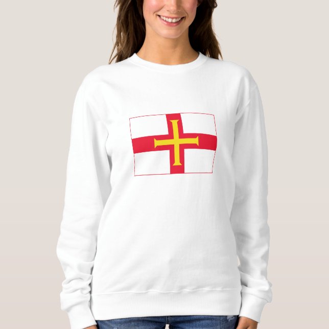 Guernsey Flag Sweatshirt (Vorderseite)