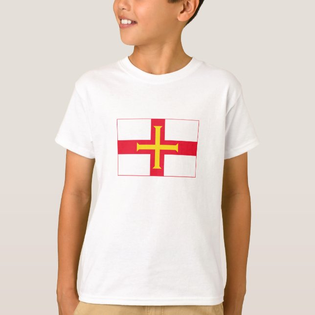 Guernsey Flag T-Shirt (Vorderseite)