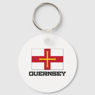 Guernsey-Flagge Schlüsselanhänger