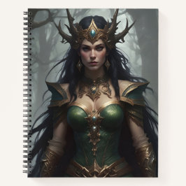 Guerrera de los Bosques Notizbuch