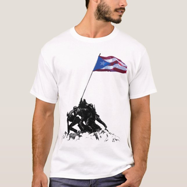 Guerrero-Boricua T-Shirt (Vorderseite)