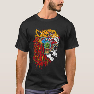 Guerrero Jaguar Mexikanischer Stolz Azteke Jaguar T-Shirt