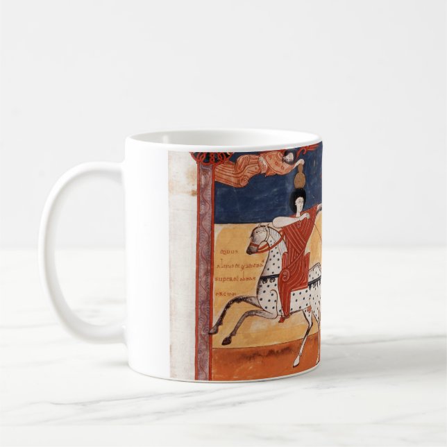 Guerrero miniatura beato de Fernando I Kaffeetasse (Links)