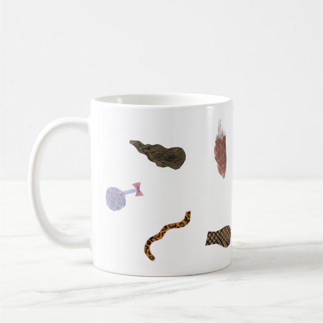 GUESS WHO?  KAFFEETASSE (Links)