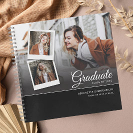 Guest Book Abschluss 2025 Party Grad Script Foto Notizbuch