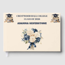 Guest Book-Custom Name & Year Keepsake