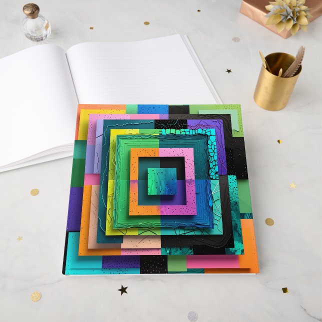 Guest Book for Teen/Adult Party Gästebuch (Vorderseite offen)