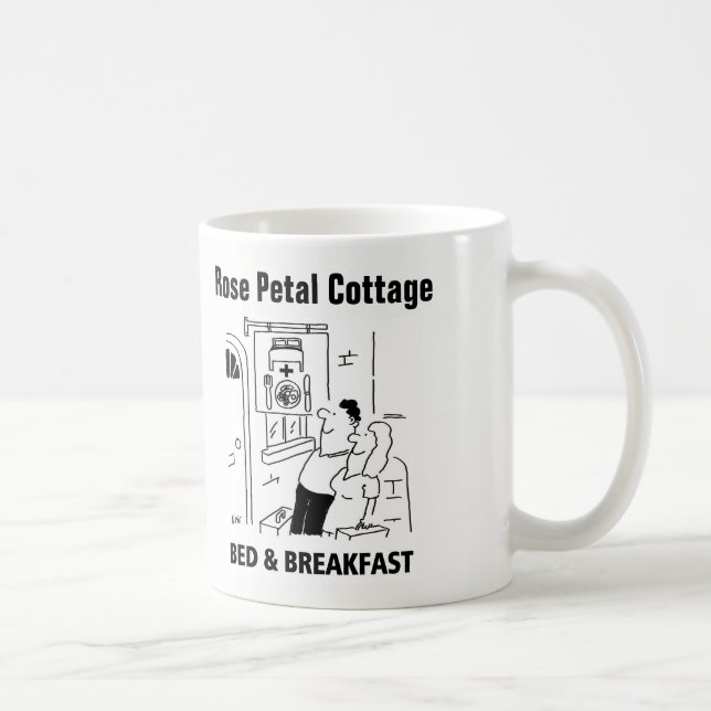 Guest House Cartoon Tasse (Rechts)