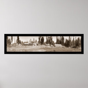 Guest Ranch Horse Fun Foto 1911 Poster