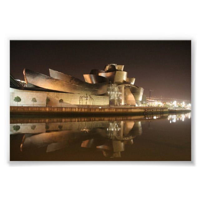 Guggenheim-Foto Fotodruck (Vorne)